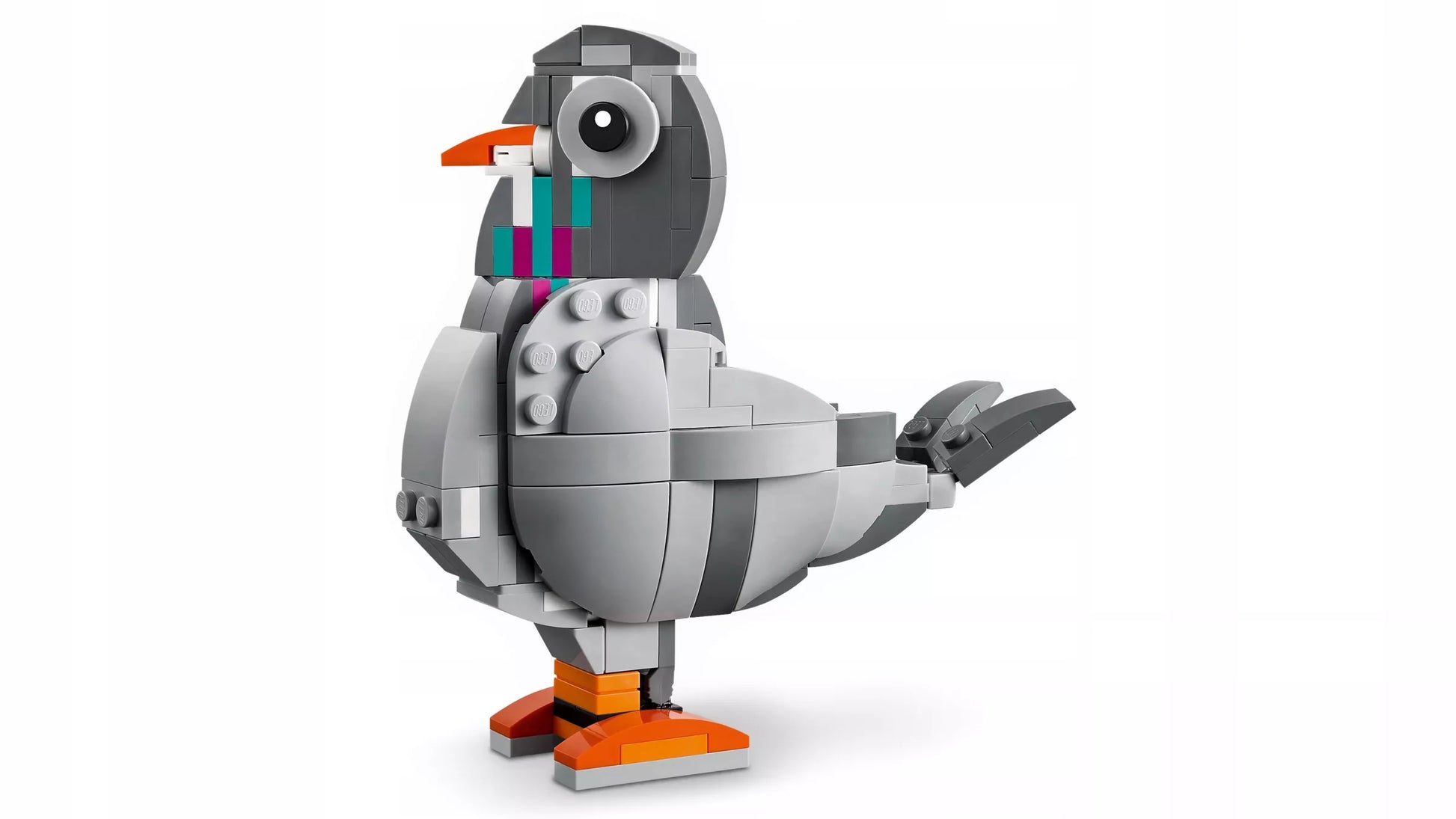 LEGO Creator 3-in-1 Žvalus katinas Judantis šuo Žavinga balandė 31163