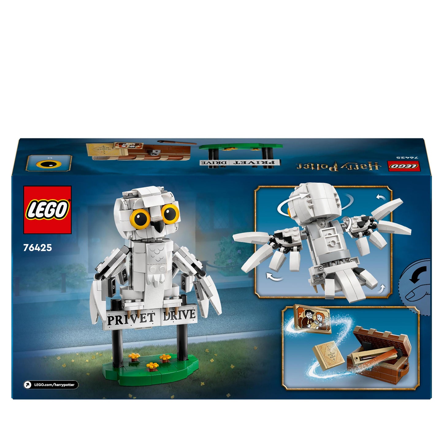 LEGO Harry Potter 76425 Hedviga Zobí gatvėje 4