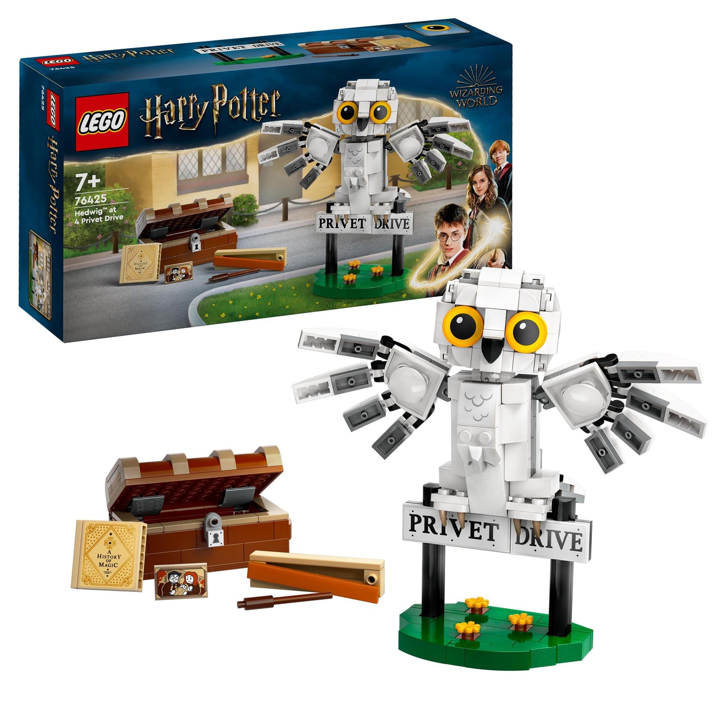 LEGO Harry Potter 76425 Hedviga Zobí gatvėje 4