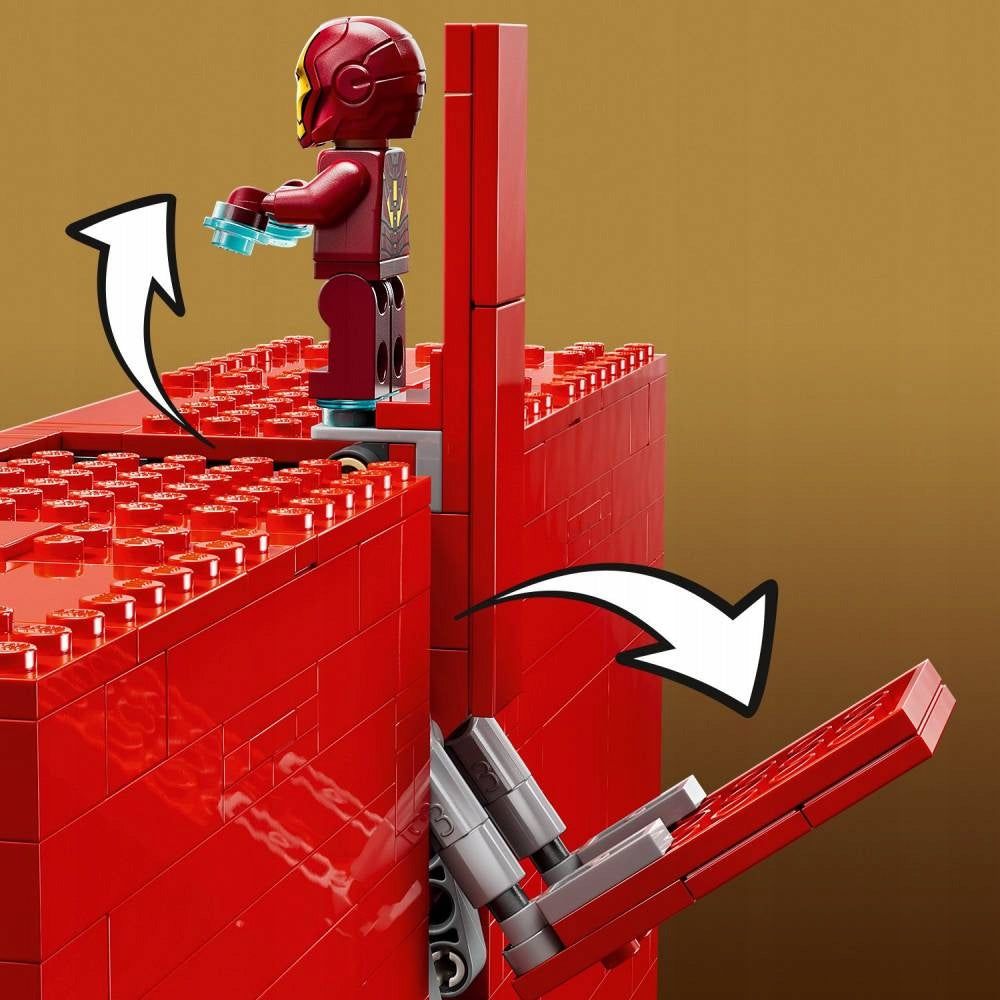 LEGO MARVEL SUPER HEROES Logotipas MARVEL su minifigūrėlėmis 76313