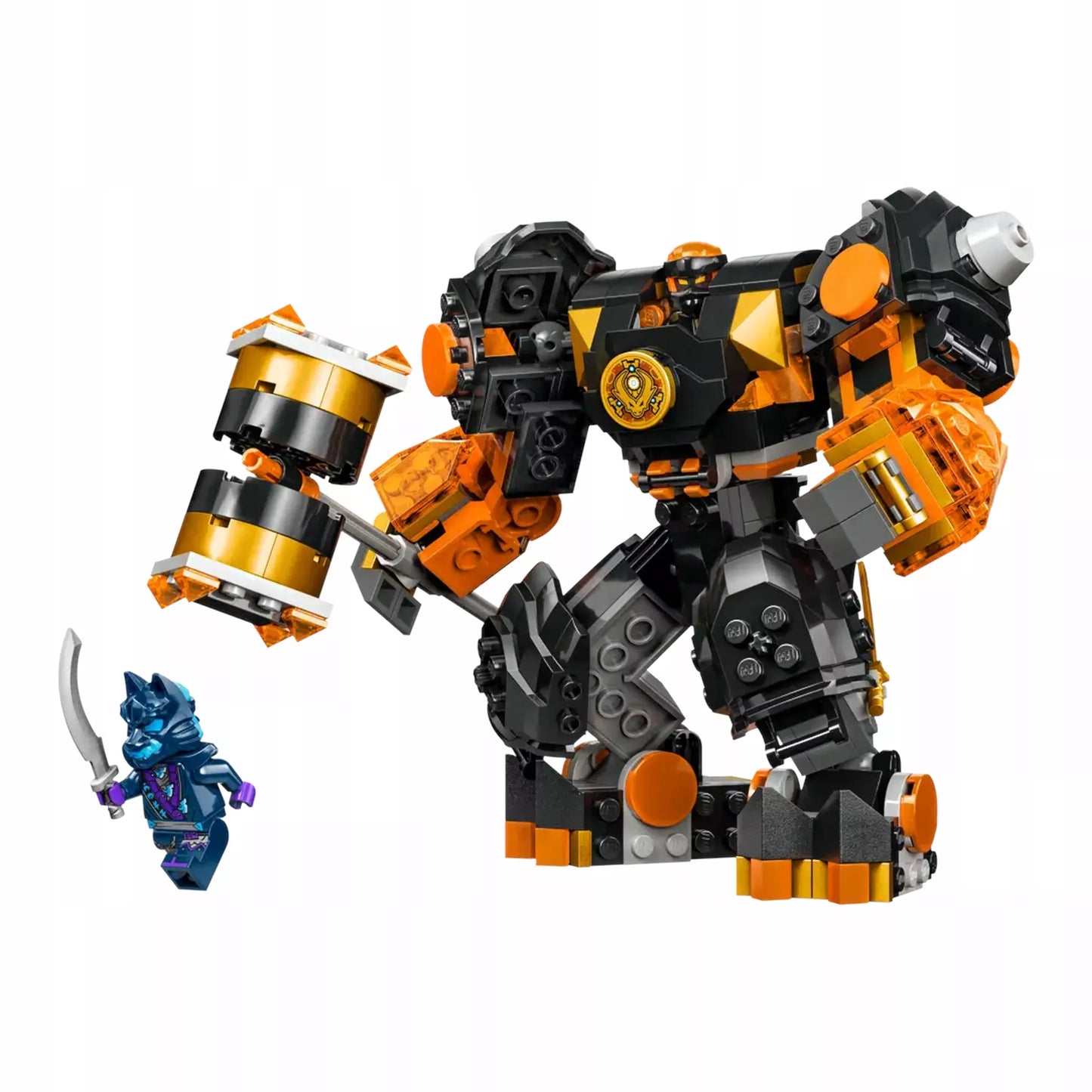 LEGO Ninjago Žemės stichijos Cole’o mech 71806 kaladėlės vaikams