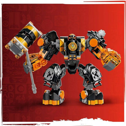 LEGO Ninjago Žemės stichijos Cole’o mech 71806 kaladėlės vaikams