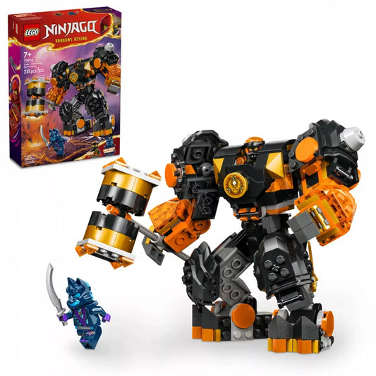 LEGO Ninjago Žemės stichijos Cole’o mech 71806 kaladėlės vaikams