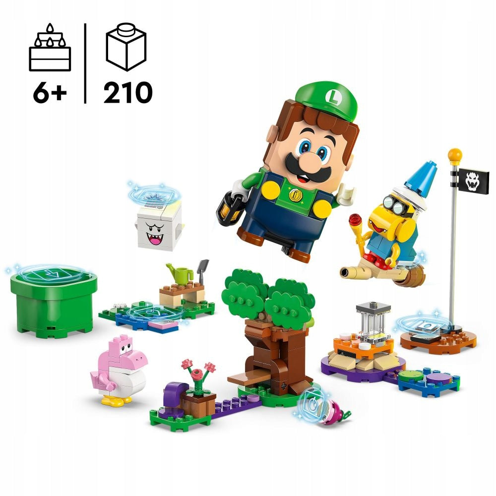 LEGO SUPER MARIO Nuotykiai su interaktyvia figūrėle LEGO Luigi 71440