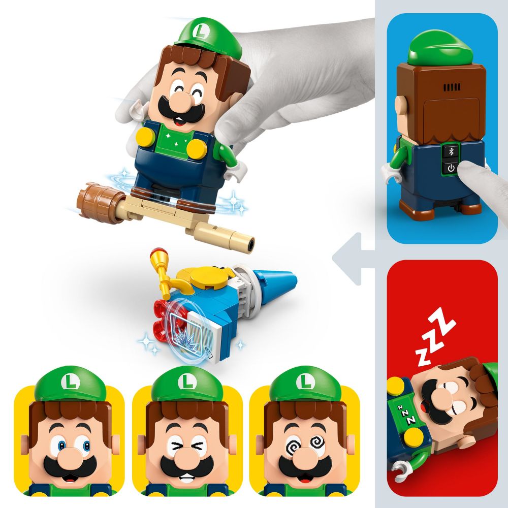 LEGO SUPER MARIO Nuotykiai su interaktyvia figūrėle LEGO Luigi 71440