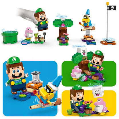 LEGO SUPER MARIO Nuotykiai su interaktyvia figūrėle LEGO Luigi 71440