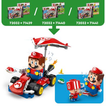 LEGO Super Mario 72032 Mario Kart - Standartinis kartas