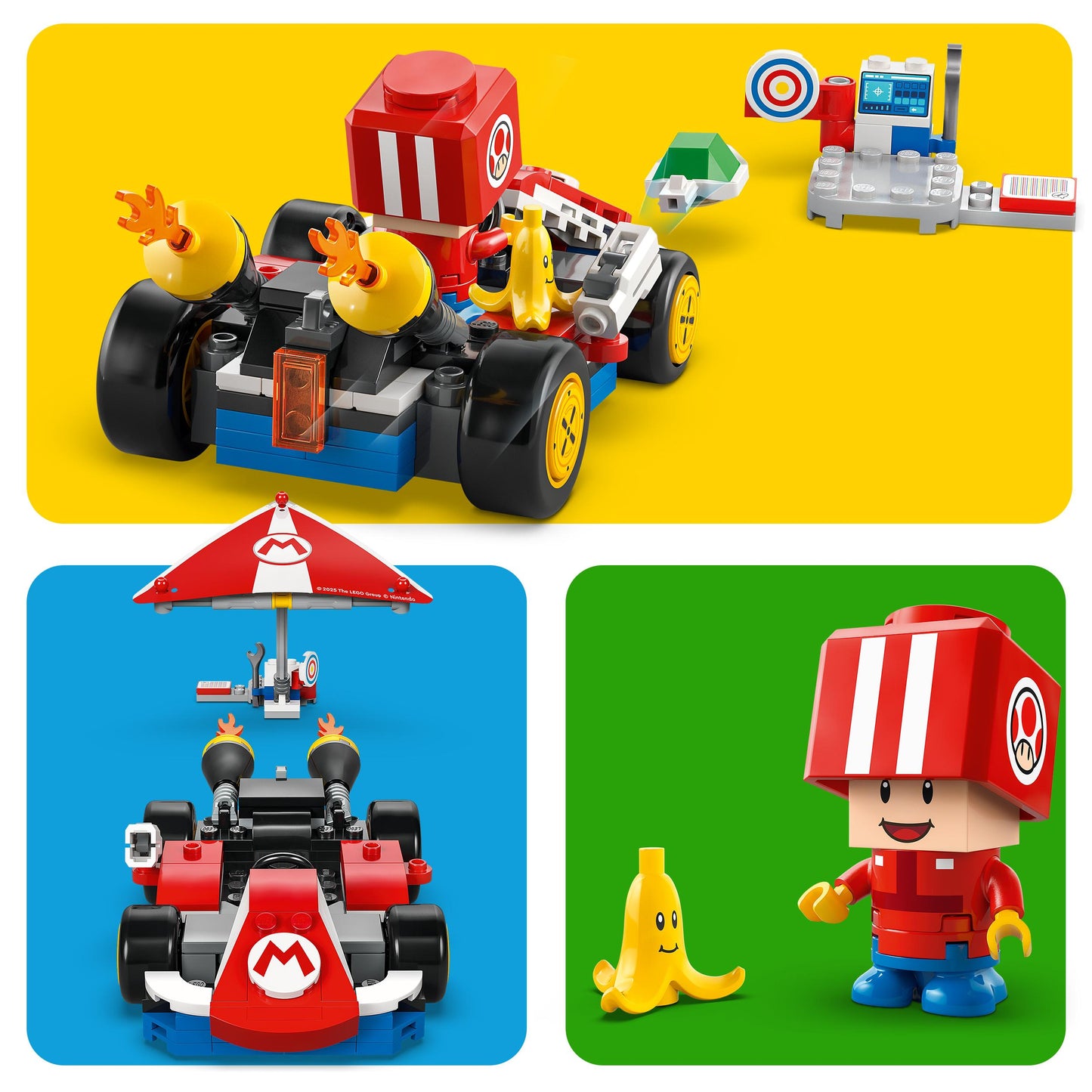 LEGO Super Mario 72032 Mario Kart - Standartinis kartas