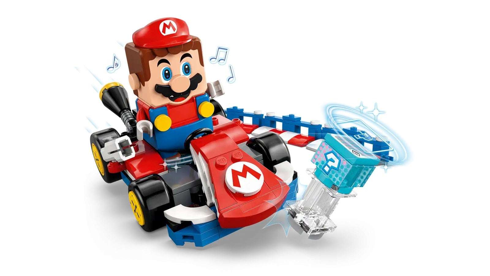 LEGO Super Mario 72043 Mario Kart Interaktyvi figūrėlė LEGO Mario ir