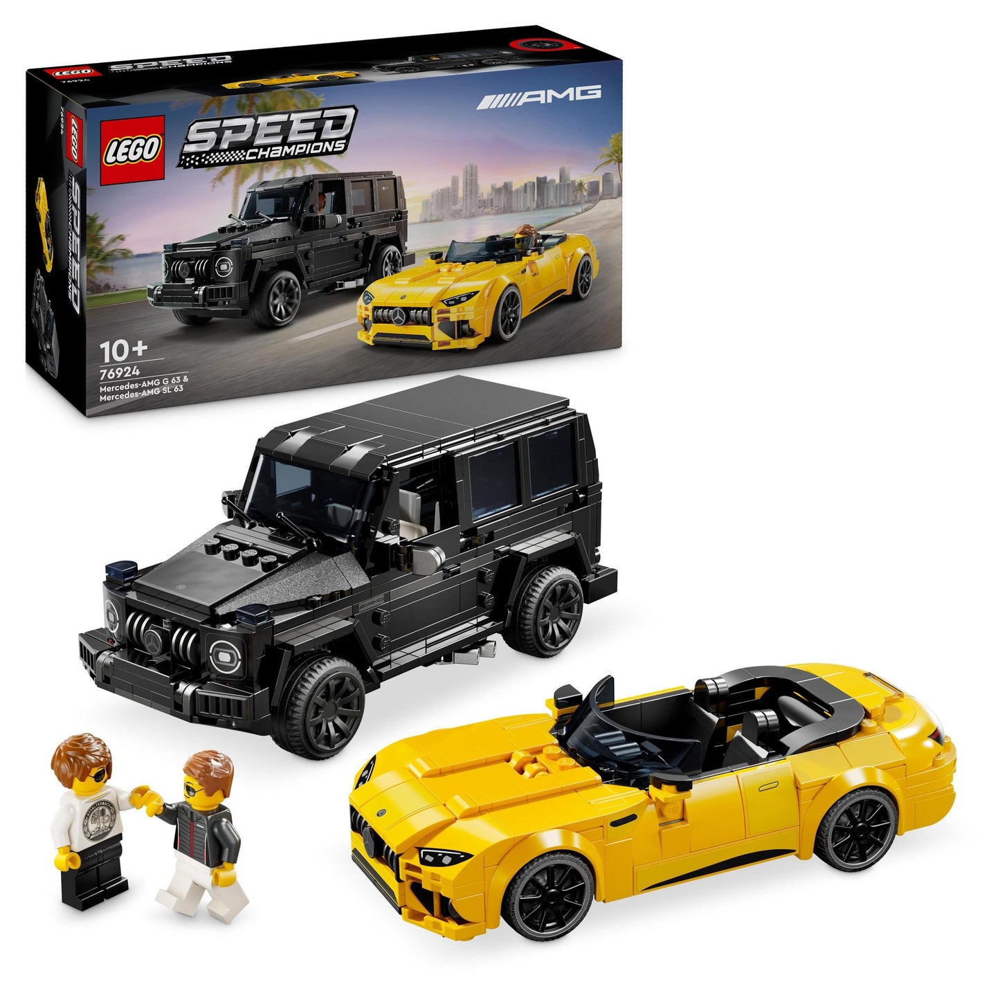 LEGO Speed Champions „Mercedes-AMG G 63 ir Mercedes-AMG SL 63