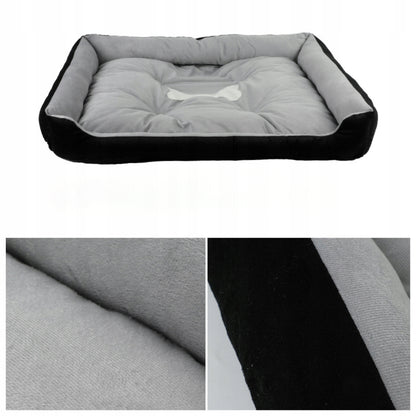 M 50x40cm nameltis miegojimo vieta šunims ir katėms kaulo formos