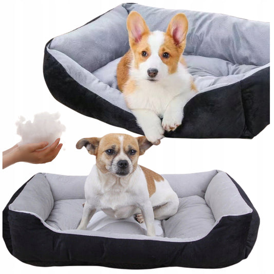 M 50x40cm nameltis miegojimo vieta šunims ir katėms kaulo formos