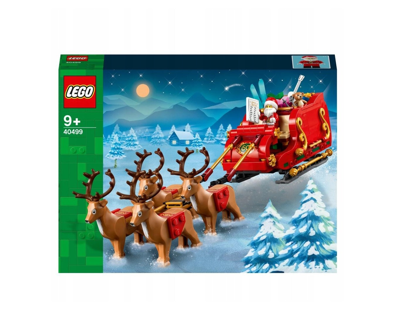 LEGO Kalėdų Senelio rogės