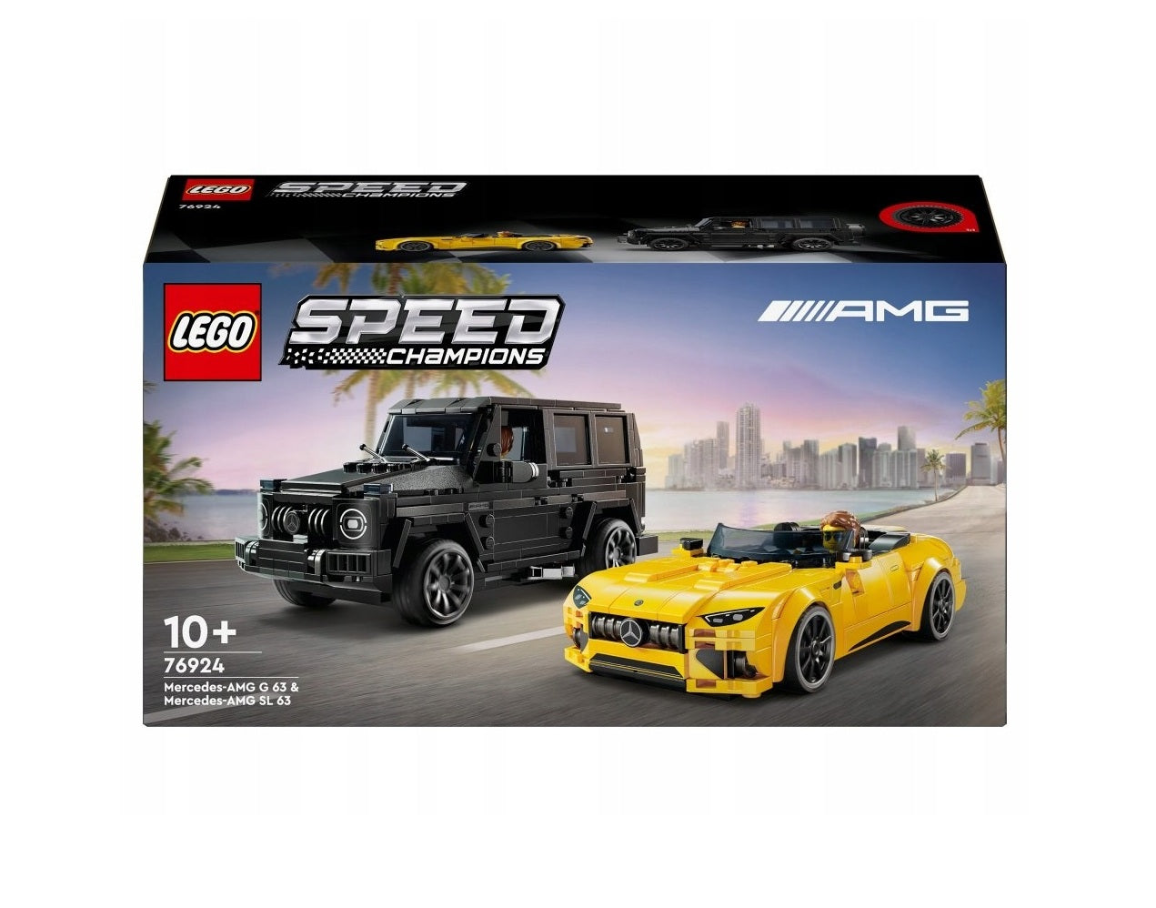 LEGO Speed Champions „Mercedes-AMG G 63 ir Mercedes-AMG SL 63