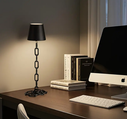 Levitating chain lamp