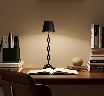 Levitating chain lamp