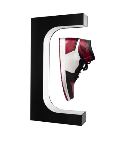 Levitating shoe rack