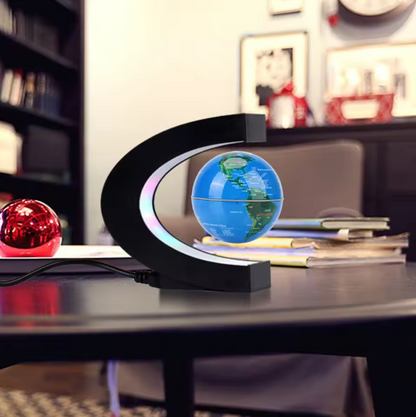 levitating globe