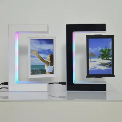 Levitating photo frame
