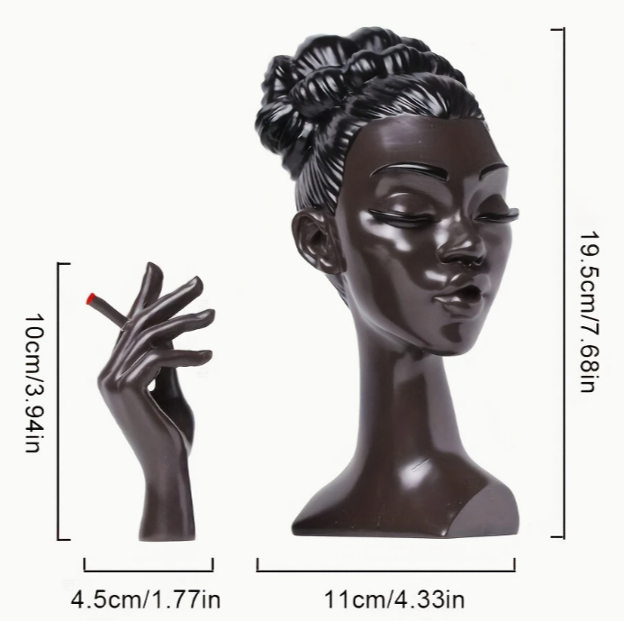 Stylish Incense Burner (female silhouette)