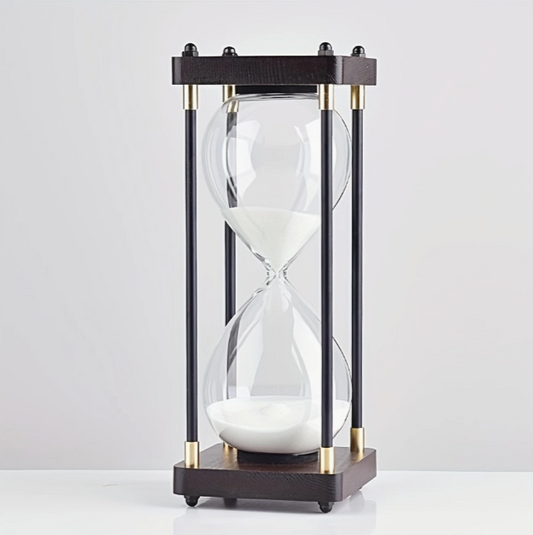 Vintage glass timer