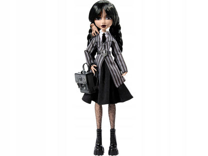 Lėlė Monster High WEDNESDAY Addams 30 cm Adamsų šeima NEVEMORE