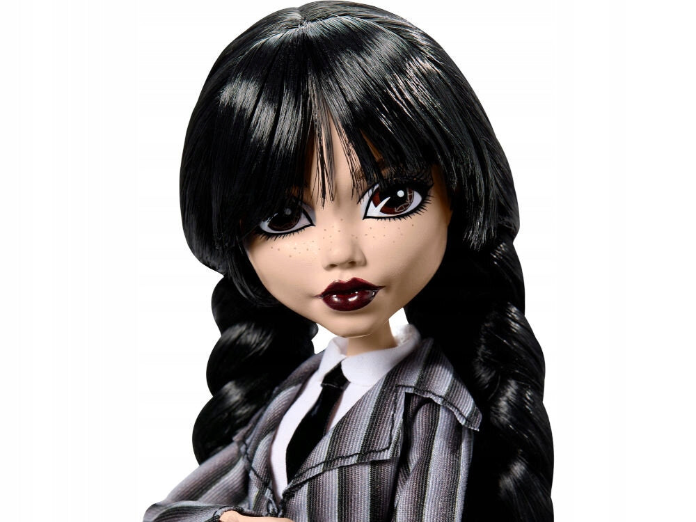 Lėlė Monster High WEDNESDAY Addams 30 cm Adamsų šeima NEVEMORE