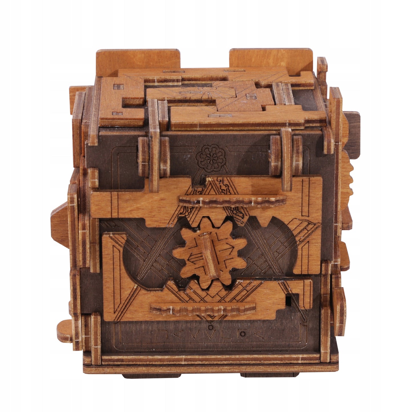 Galvosūkis Escape Room Medinė Dėžutė 3D Dėlionė Wooden.City