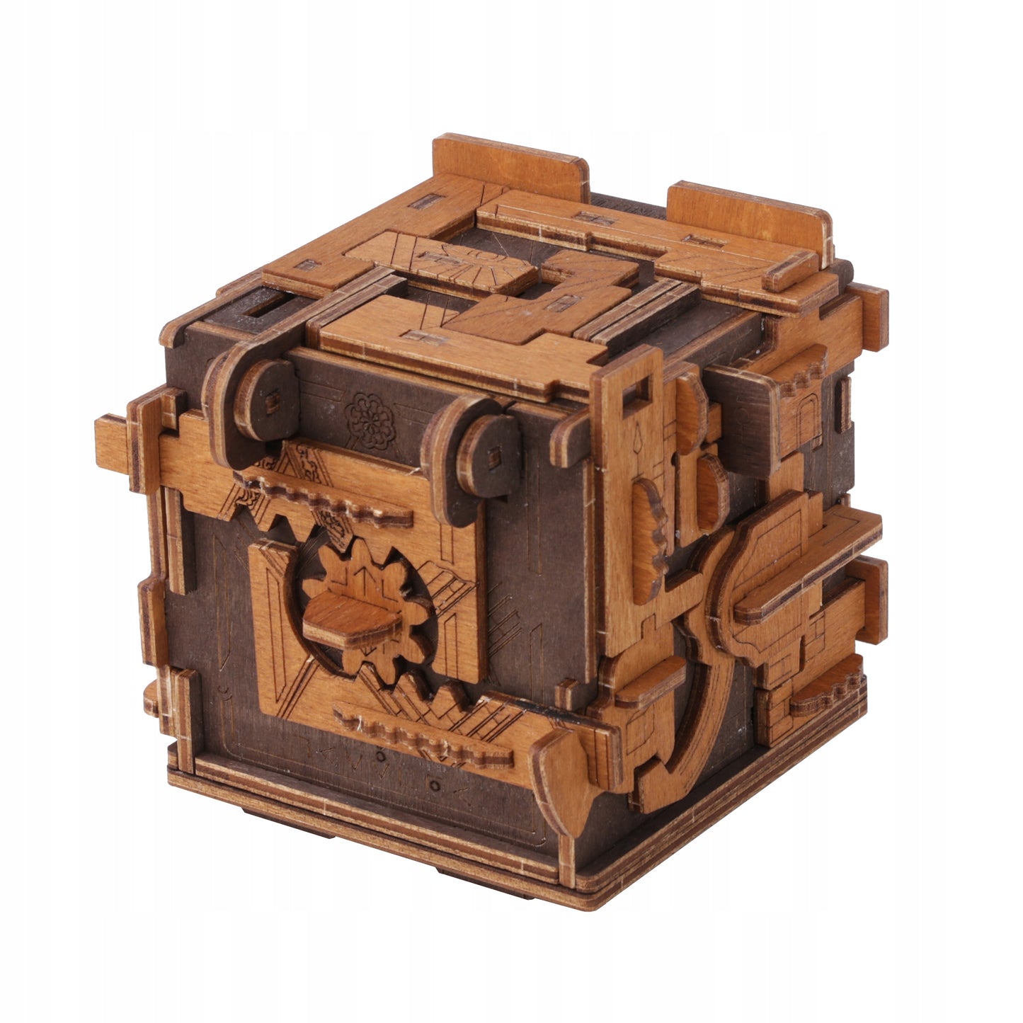 Galvosūkis Escape Room Medinė Dėžutė 3D Dėlionė Wooden.City