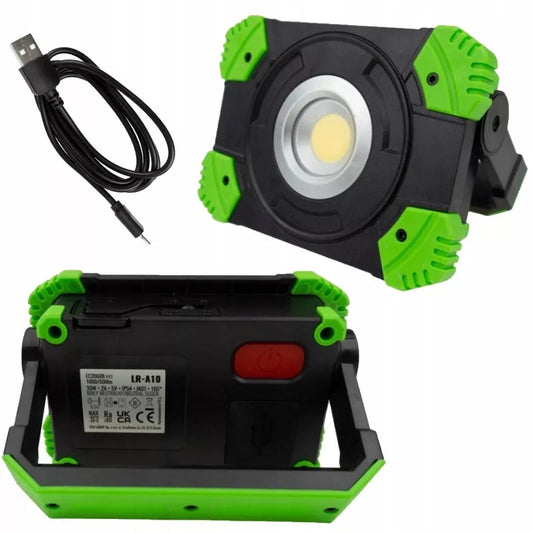 LED lemputė su akumuliatoriumi 10W