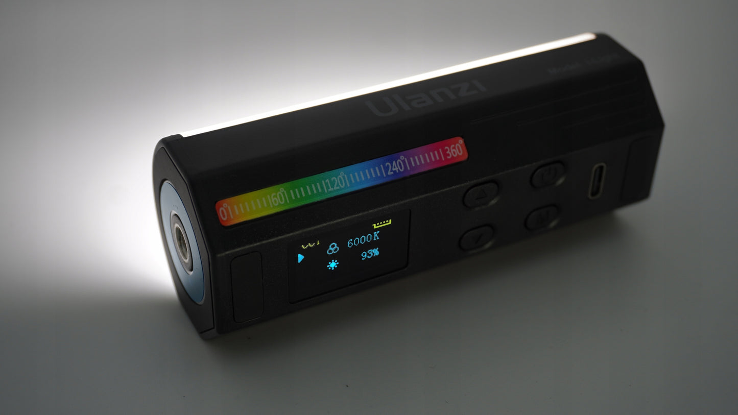 Fotostudijos LED lempa Ulanzi i-Light 2637 RGB su magnetu