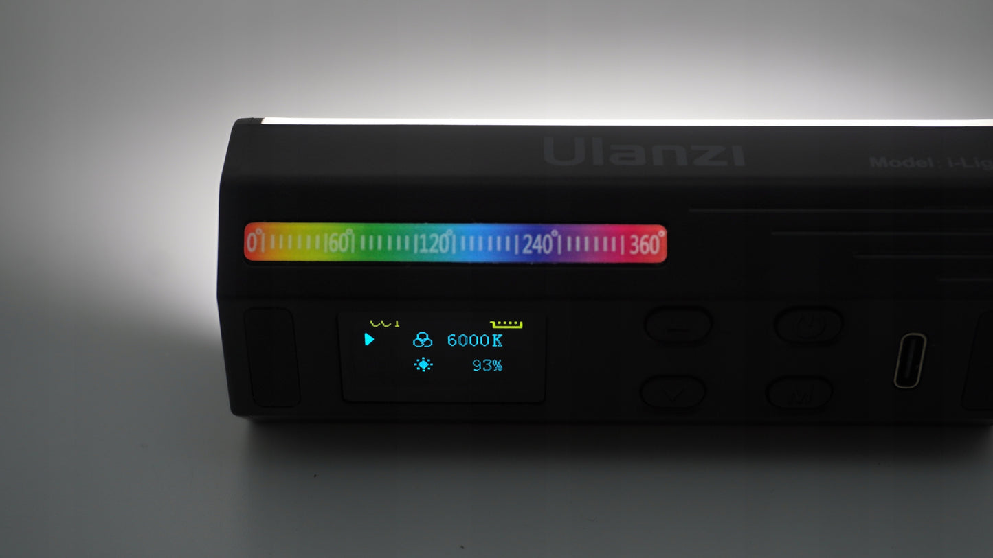 Fotostudijos LED lempa Ulanzi i-Light 2637 RGB su magnetu