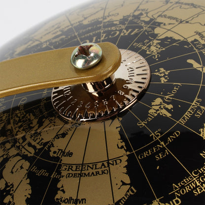 Šviečiantis gaublys – juodos ir auksinės spalvos