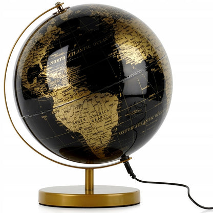 Šviečiantis gaublys – juodos ir auksinės spalvos