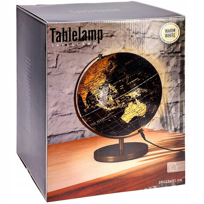 Šviečiantis gaublys – juodos ir auksinės spalvos