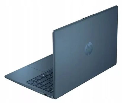 HP 14 nešiojamas kompiuteris – 4 branduolių Intel, 8 GB RAM, 128 GB SSD, 14" matinis ekranas, W11, Bluetooth 5.4