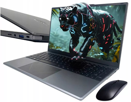 Pantherise 15,6″ nešiojamas kompiuteris FHD – 16 GB RAM, 512 GB SSD, Intel 4×2,9 GHz, Windows 11