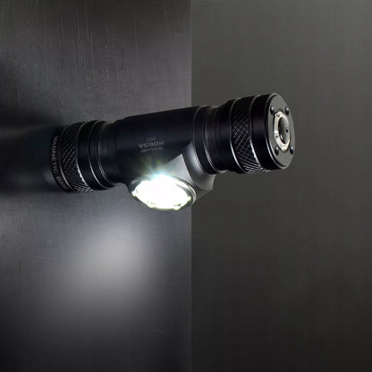 Galinga LED priekinė žibintuvėlė, 6 režimai, 10W, 1200lm, IP68 VIDEX