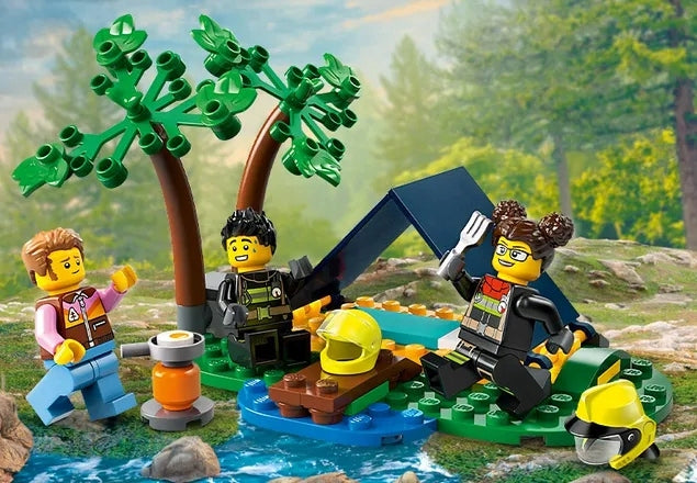 Lego City - Visureigis Gaisrinis Automobilis Su Gelbėjimo Valtimi - 60412