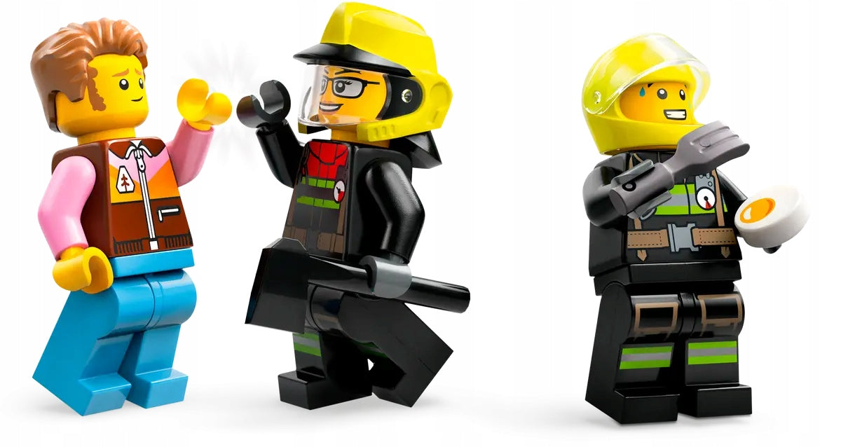 Lego City - Visureigis Gaisrinis Automobilis Su Gelbėjimo Valtimi - 60412