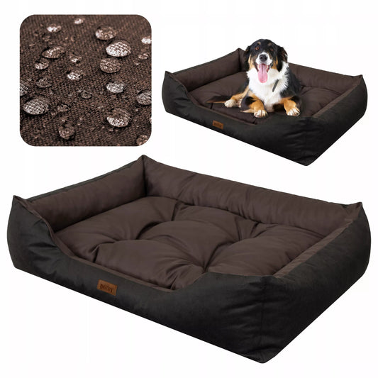 Didelė tvirta šunų lova XL 92x73 cm sofa-gultas Labradorui