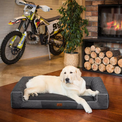 Šuns lova, Sofa Vandeniui atspari Nuimamas užvalkalas XL 100x65 cm