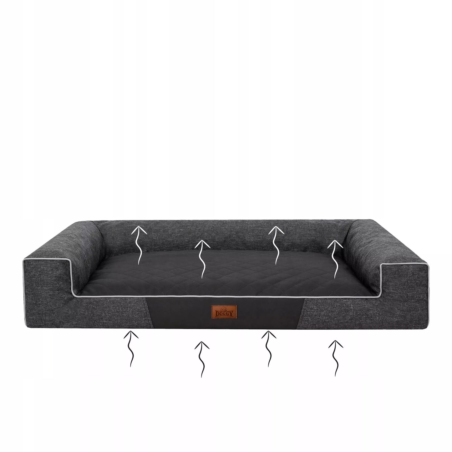 Šuns lova, Sofa Vandeniui atspari Nuimamas užvalkalas XL 100x65 cm