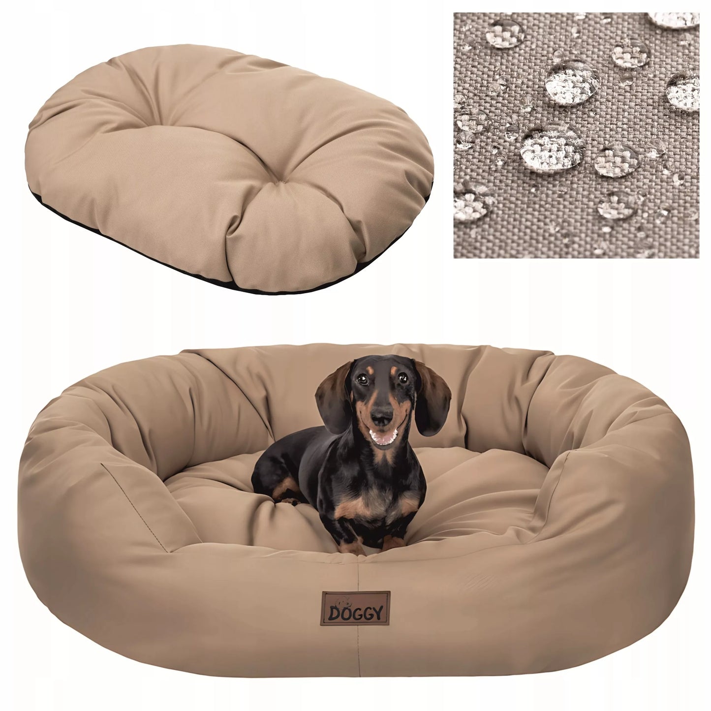 Šunų guolis - Lovelė vidutinio dydžio šuniui 94x75 cm - Nuimamas čiužinys