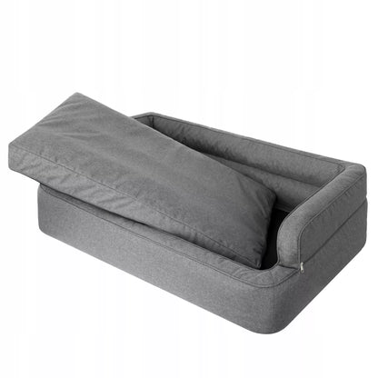 Šunų guolis - sofa, šunų lovelė - atspari vandeniui - XXL 117x79 cm