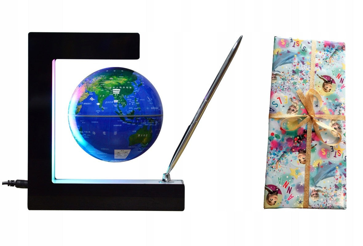 Levituojantis Gaublys su Rašikliu ir LED Lempa