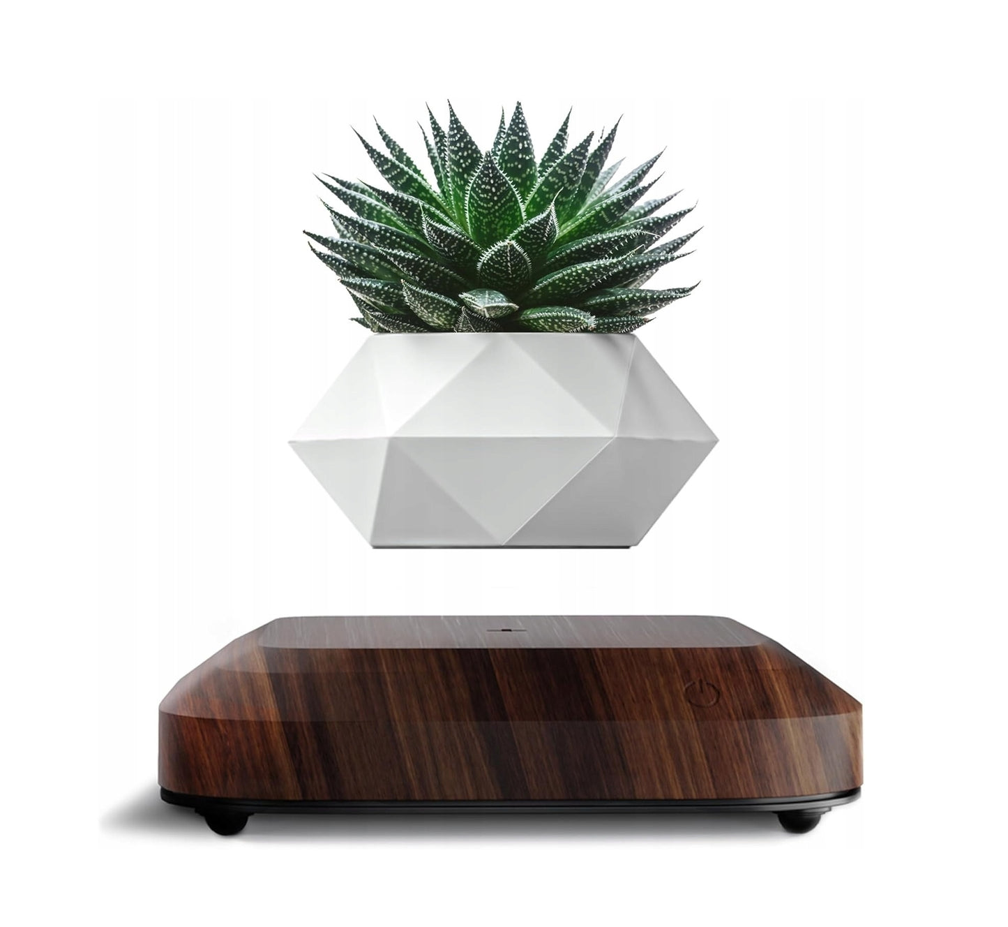 Levituojantis vazonas su magnetine baze