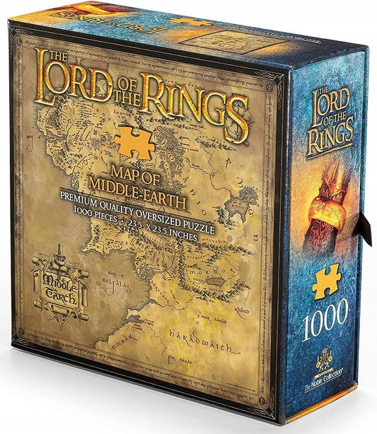 Lord of The Rings Dėlionė 1000 el. Viduržemio žemėlapis 9472