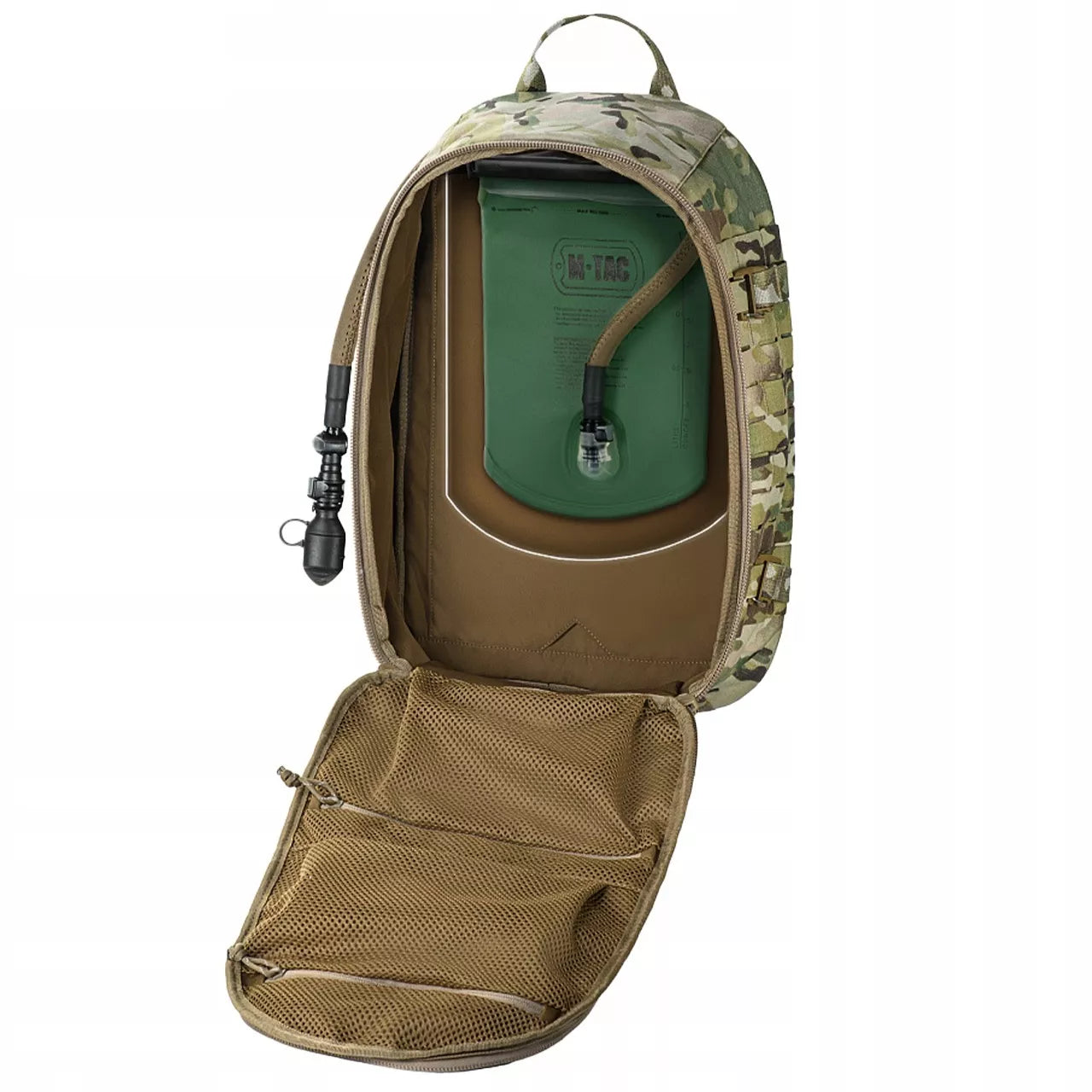 M-Tac Vandens rezervuaras Hidratacijos sistema Universali talpa 1.5 L Olive
