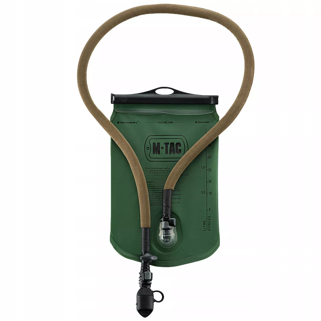 M-Tac Vandens rezervuaras Hidratacijos sistema Universali talpa 1.5 L Olive